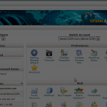 How to set your default address in cPanel