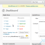 How to update your WordPress installation